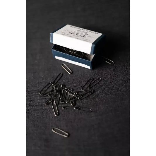 Gun Metal French Safety Pins